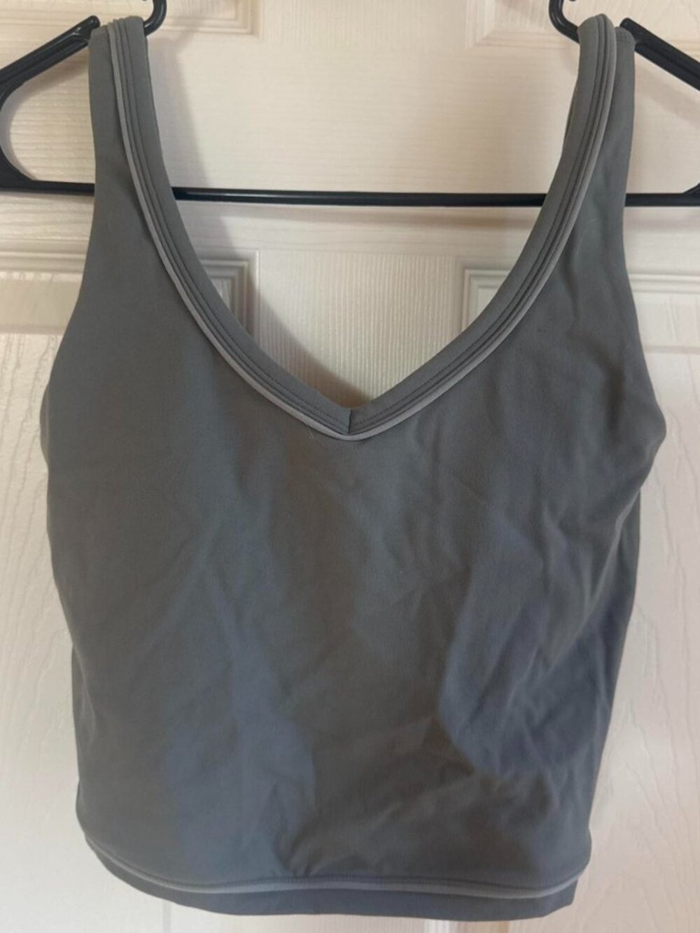 Gray FLX Workout Tank Top